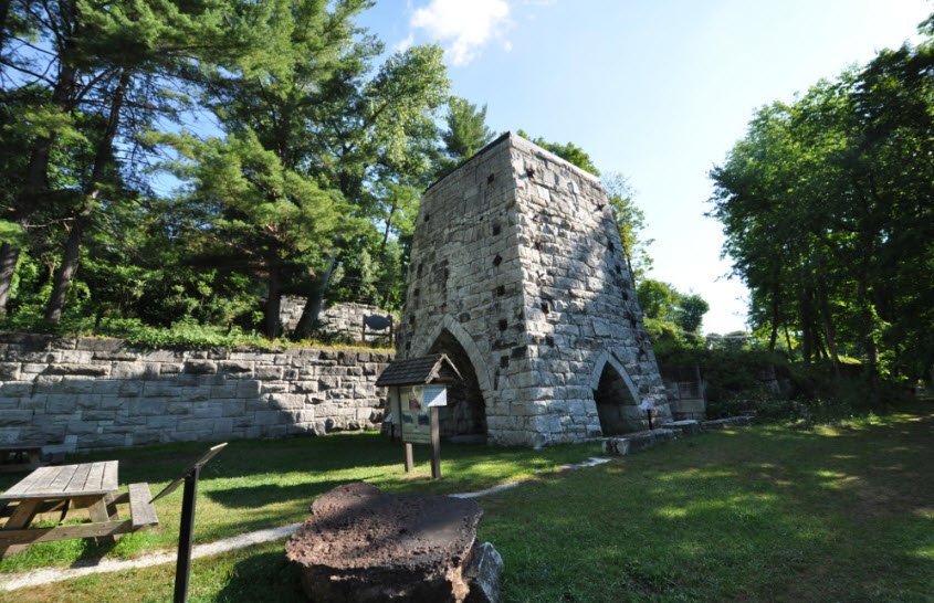 Beckley Iron Furnace State Park, Connecticut, USA